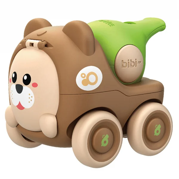 Bộ 2 xe hoạt hình chạy trớn xoay 2 bánh siêu ngầu có còi xe CY522509 C308