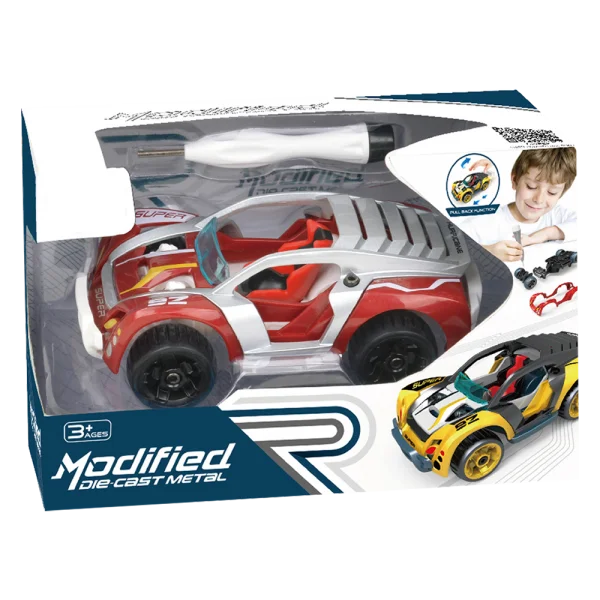 Xe mô hình siêu ngầu chạy trớn kèm tua vít có thể tháo lắp CY173158 C308 (Giao màu ngẫu nhiên)