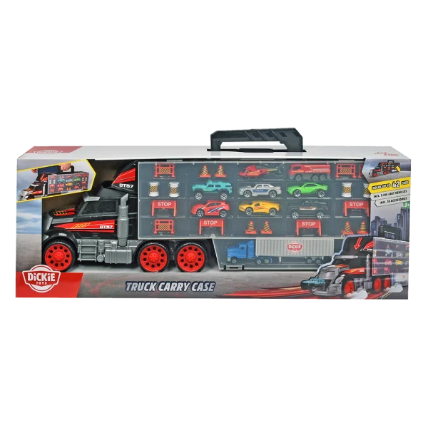 Bộ xe tải chở xe hơi DICKIE TOYS