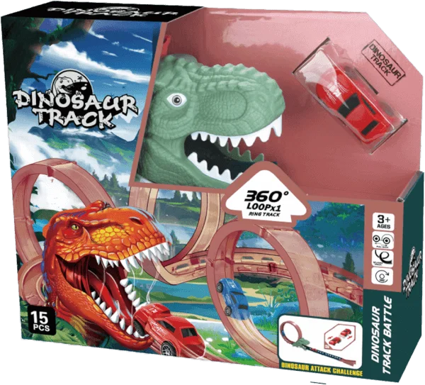 Mô hình khủng long nhà đua xe tài năng siêu tốc CY518772 C308