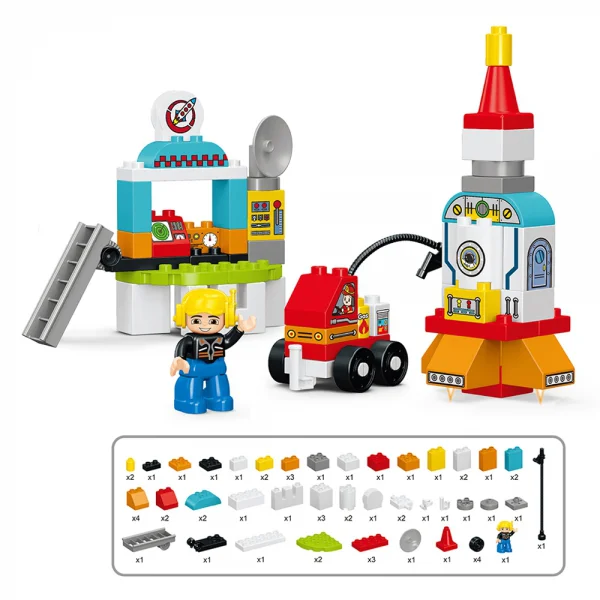 Bộ xếp hình khối mô phỏng cao cấp 60pcs CY555041 C2307