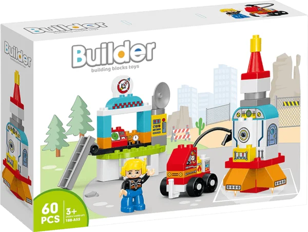 Bộ xếp hình khối mô phỏng cao cấp 60pcs CY555041 C2307