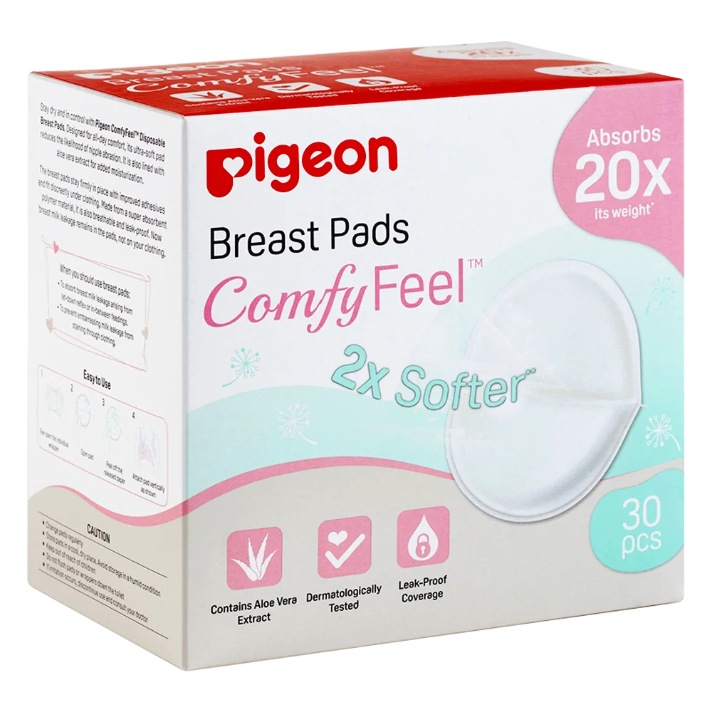 Miếng lót thấm sữa Pigeon chiết xuất nha đam (50 miếng)