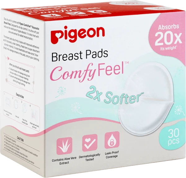 Miếng lót thấm sữa Pigeon chiết xuất nha đam (50 miếng)