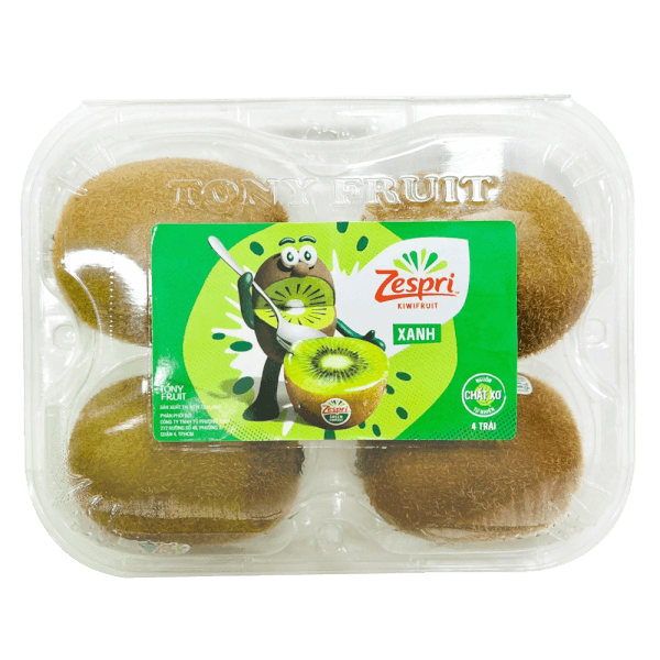 Kiwi Xanh New hộp 4 trái