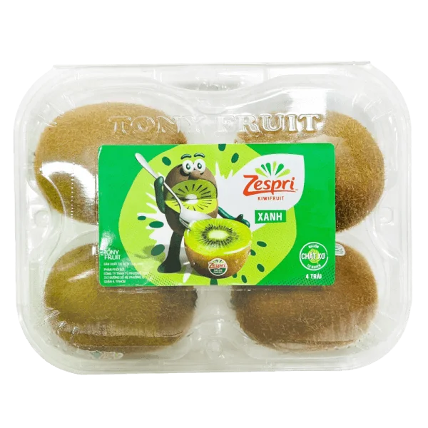 Kiwi Xanh New hộp 4 trái