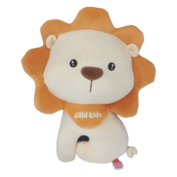 QT - Thú bông sư tử ngồi Goldkids (Màu nhạt)