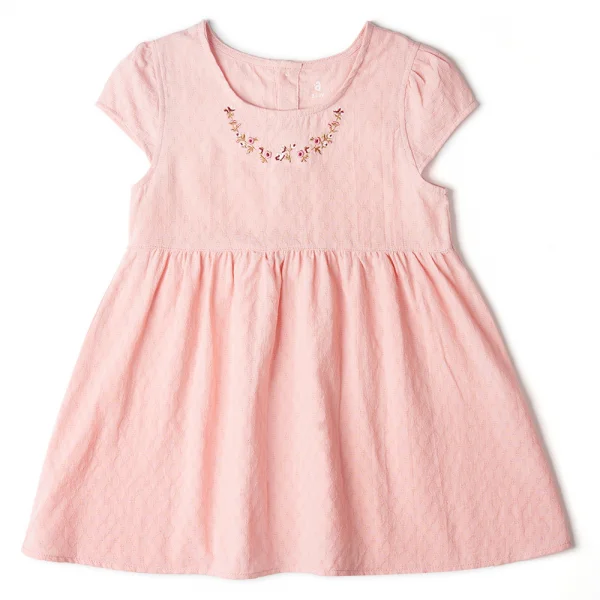 Đầm yếm bé gái ngắn Animo TX822002 (12-18M,Vàng)