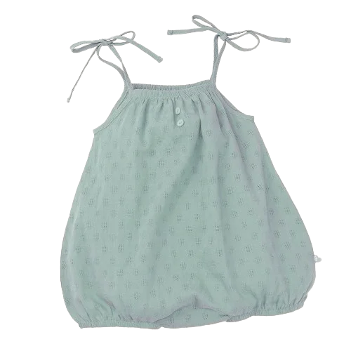 Bodysuit bé gái tam giác Animo TX522017 (6-9M,Xanh)