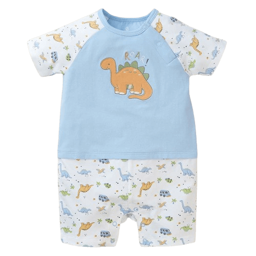 Bodysuit bé trai đùi Bst Công viên Khủng Long Animo KK822016_505 (0-12M,Xanh biển)