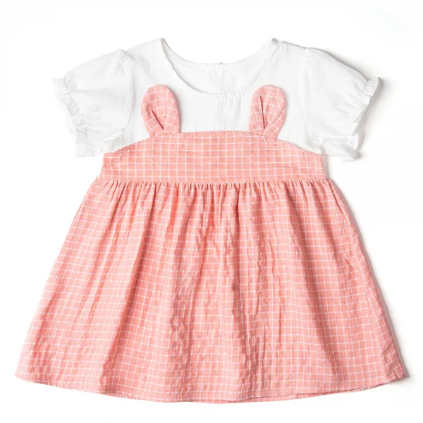 Đầm vải bé gái tai thỏ Animo TX1122078 (12-18M,Hồng)