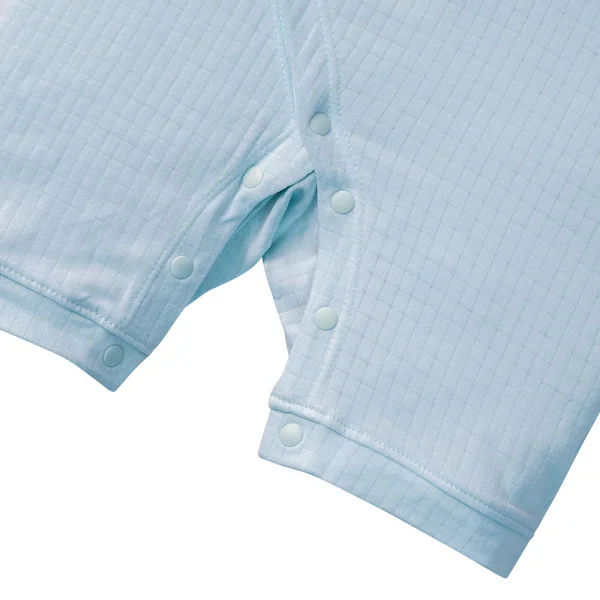 Bodysuit tính năng đùi chống muỗi,  HT San Hô Animo VĐ523016 (0-12M,Xanh Ngọc)