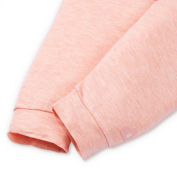 Bộ tính năng dài, vải sợi sồi BST Công chúa Animo BMC123086 (0-24M,Hồng dâu)