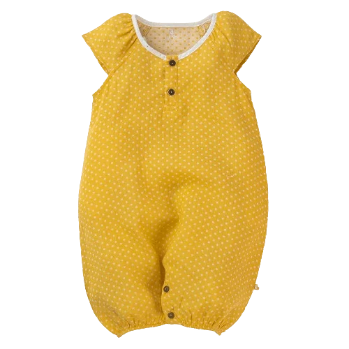 Bodysuit bé gái đùi Animo TX522020 (3-6M,Vàng)