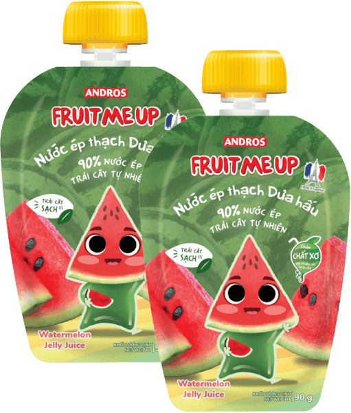 Combo 2 Nước ép thạch dưa hấu Fruit Me Up 90g