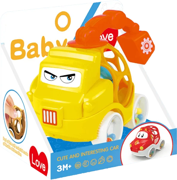 Đồ chơi xe cần cẩu kèm xúc xắc CY544327 C308 (Vàng)