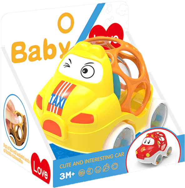 Đồ chơi xe ô tô kèm xúc xắc CY544326 C308 (Vàng)