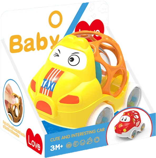 Đồ chơi xe ô tô kèm xúc xắc CY544326 C308 (Vàng)