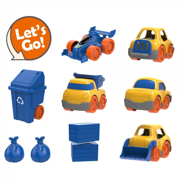 Hộp thành phố xe mini có âm thanh kèm phụ kiện CY555039 C308