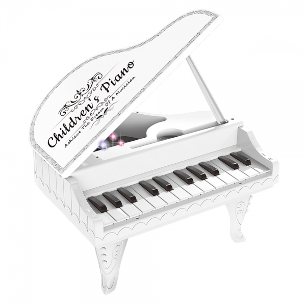 Đàn piano mini điện tử có đèn CY570102 (Trắng)