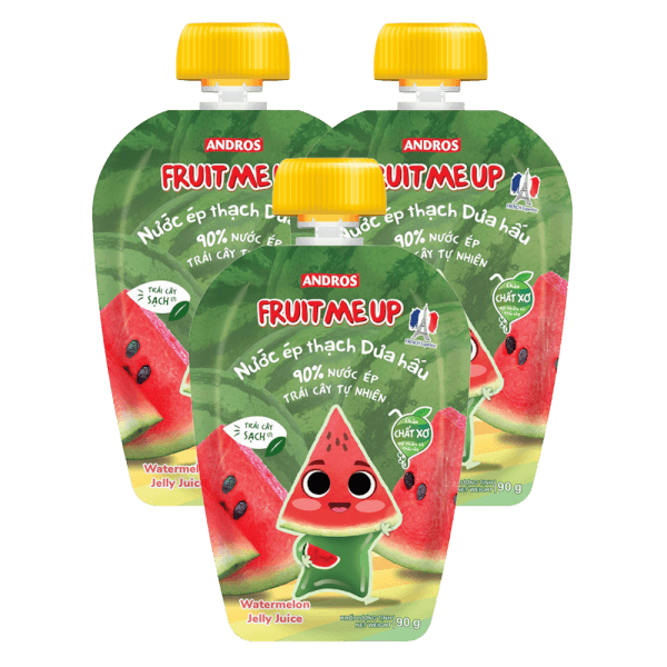 Combo 3 Nước ép thạch dưa hấu Fruit Me Up 90g