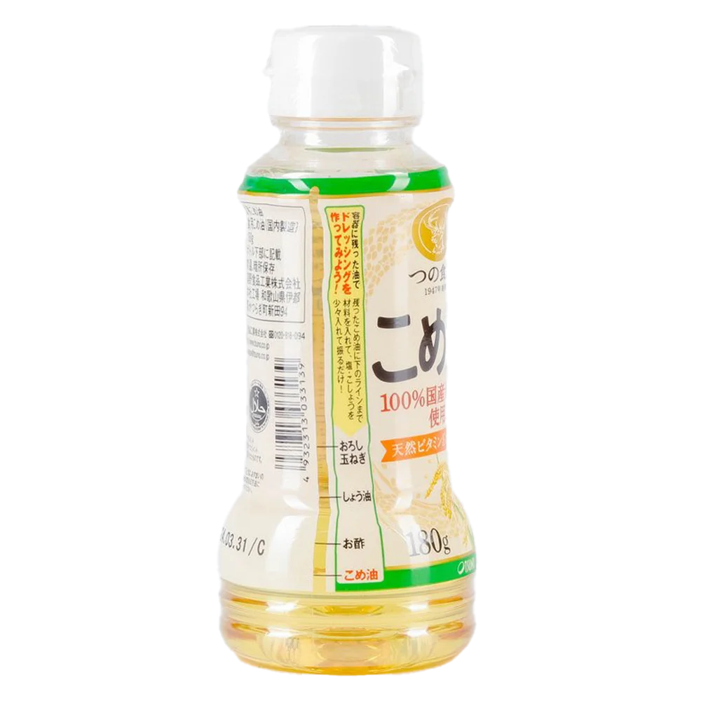 Dầu gạo Nhật Bản Tsuno nguyên chất 180g