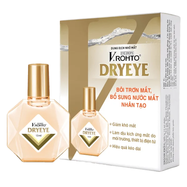 Dung dịch nhỏ mắt V.Rohto Dryeye 13ml