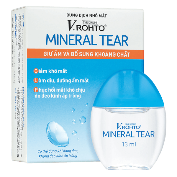 Dung dịch nhỏ mắt V.Rohto Mineral Tear 13ml