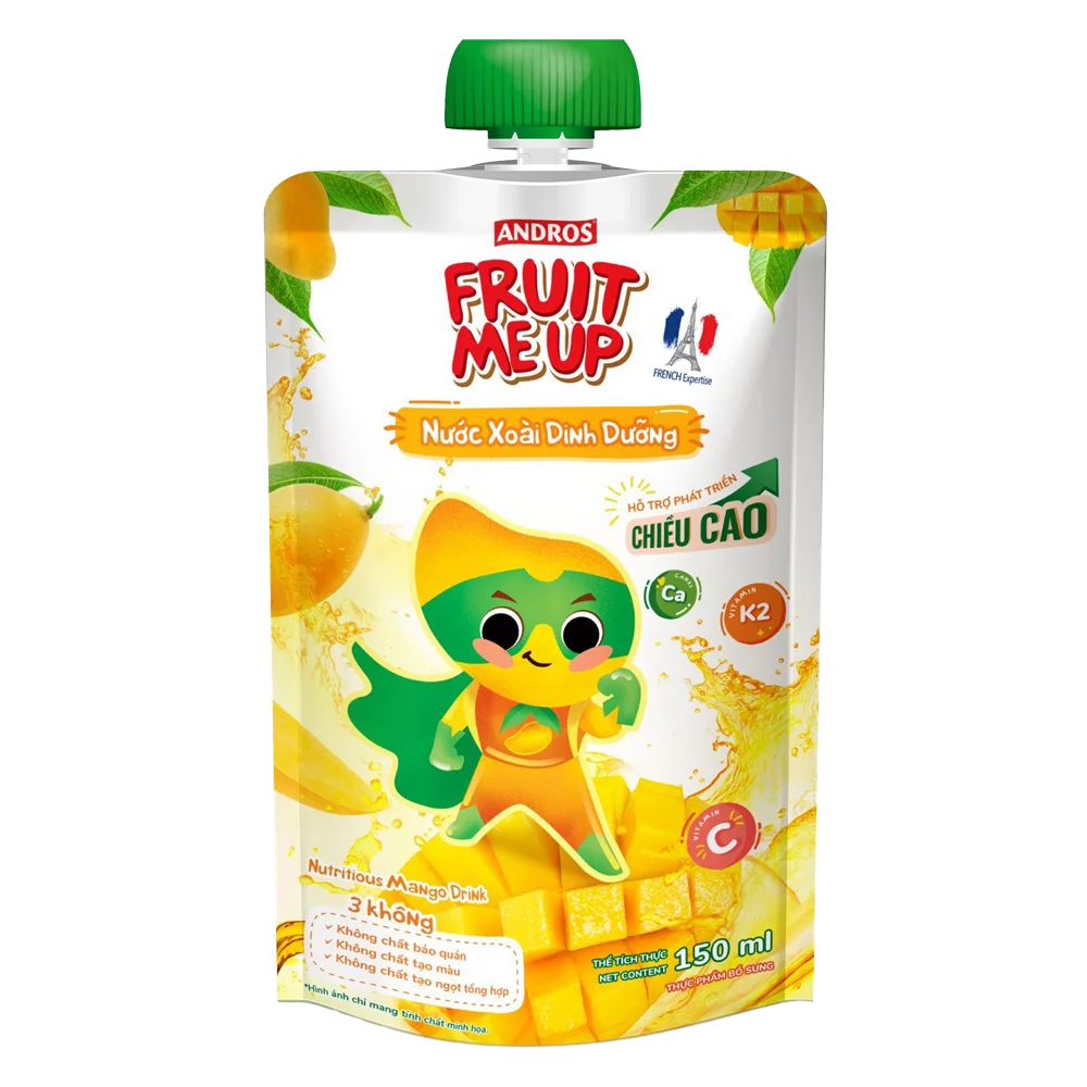 Fruit Me Up Nước Xoài Dinh Dưỡng 150ml/Fruit Me Up Nutrious Mango drink 150ml