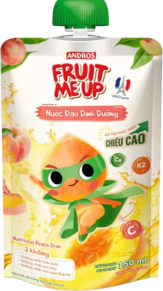 Fruit Me Up Nước Đào Dinh Dưỡng 150ml/Fruit Me Up Nutrious Peach drink 150ml