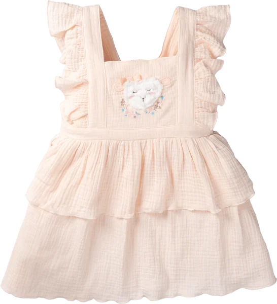 Đầm bé gái Animo CL723007 (6M-6Y,Hồng Cam)