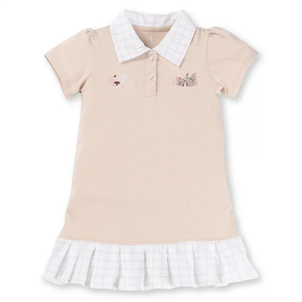 Đầm bé gái BST Sóc nhỏ Animo BH523035 (6M-6Y,Nâu)