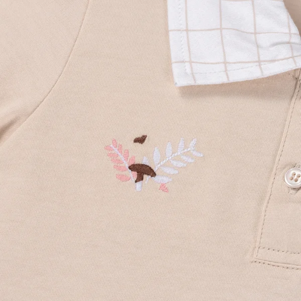 Đầm bé gái BST Sóc nhỏ Animo BH523035 (6M-6Y,Nâu)