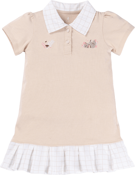 Đầm bé gái BST Sóc nhỏ Animo BH523035 (6M-6Y,Nâu)