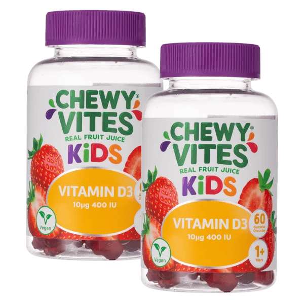 Combo 2 Gummies CHEWY VITES bổ sung Vitamin D3