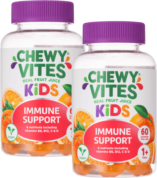 Combo 2 Thực phẩm bổ sung CHEWY VITES KIDS IMMUNE SUPPORT
