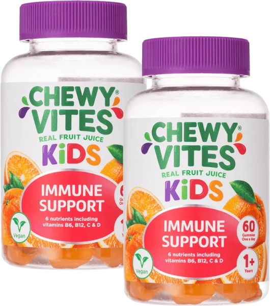 Combo 2 Thực phẩm bổ sung CHEWY VITES KIDS IMMUNE SUPPORT