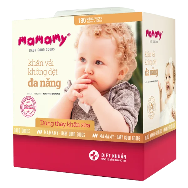 Combo 3 Khăn khô Mamamy 180 tờ