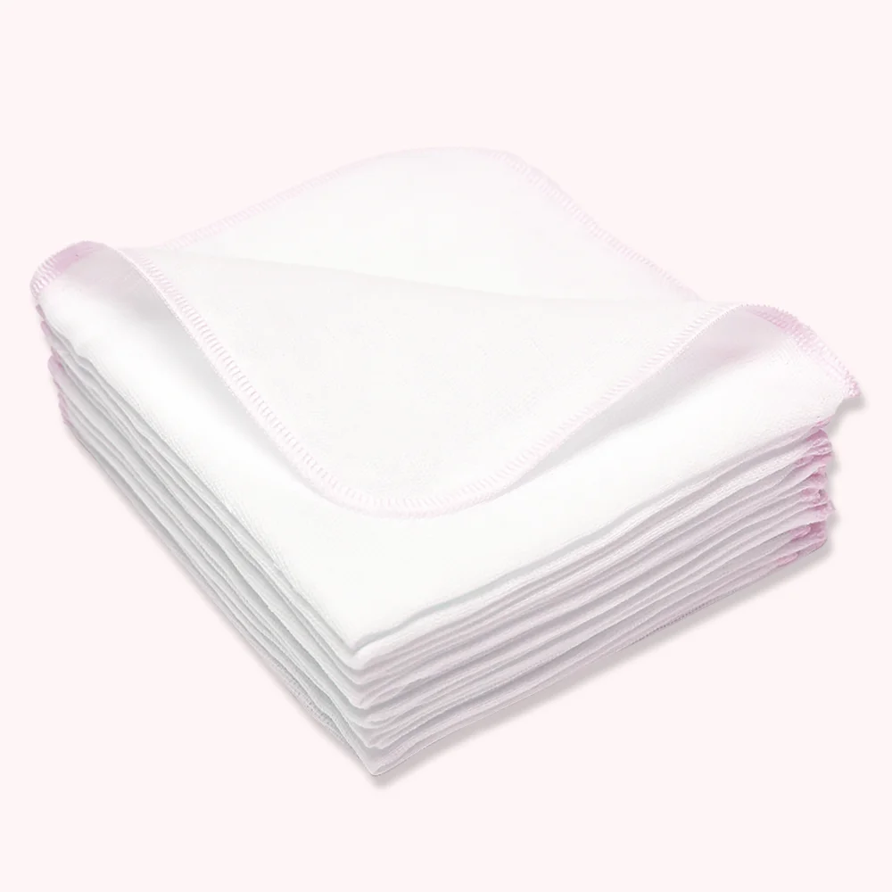 Khăn gạc sữa 4 lớp Animo T2111_NBA001 (25x28cm,10 cái)