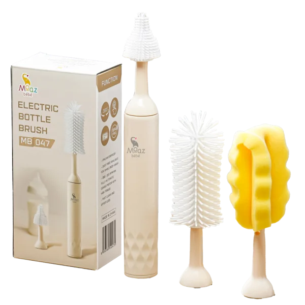 Bộ cọ rửa bình sữa điện Moaz Bébé MB-047