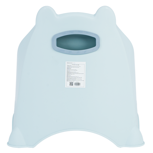Bô vệ sinh tai gấu Animo (GH5115, xanh dương)