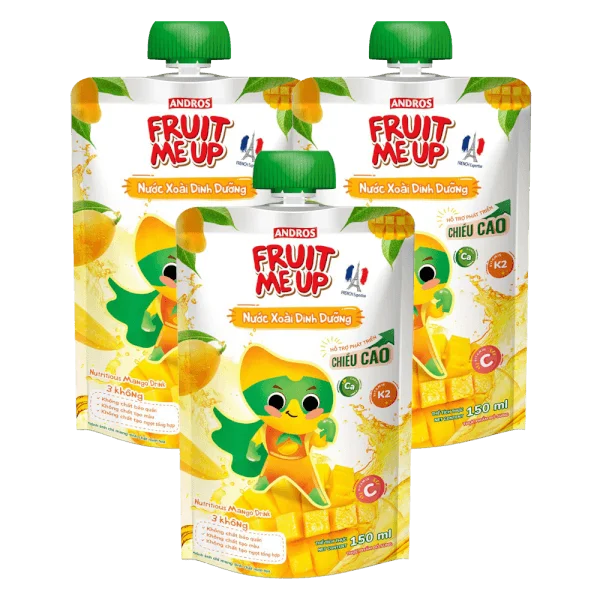 Combo 3 Fruit Me Up Nước Xoài Dinh Dưỡng 150ml/Fruit Me Up Nutrious Mango drink 150ml