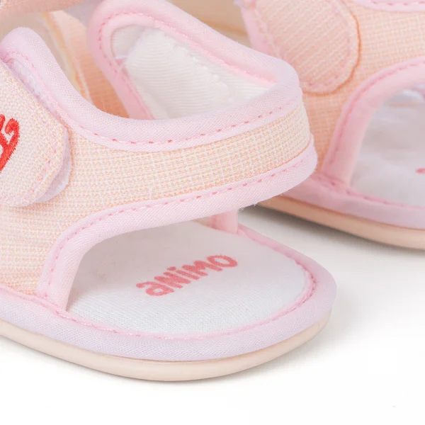 Giày tập đi Animo A2204_MN003 (13-16,Hồng)