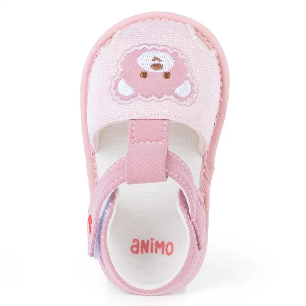 Giày tập đi Animo A2204_MN004 (13-16,Hồng)