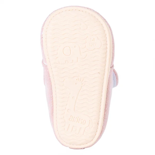 Giày tập đi Animo A2204_MN007 (13-16,Hồng)