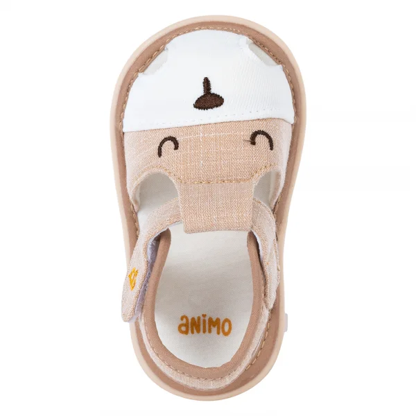 Giày tập đi chút chít Animo A2204_MN001 (14-17,Nâu)