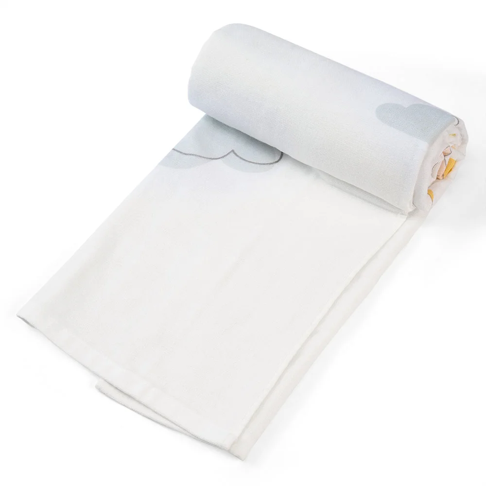 Khăn tắm trẻ em Cotton Hươu cao cổ Animo BM9T (60x120cm,Trắng-Giao hoạ tiết ngẫu nhiên)