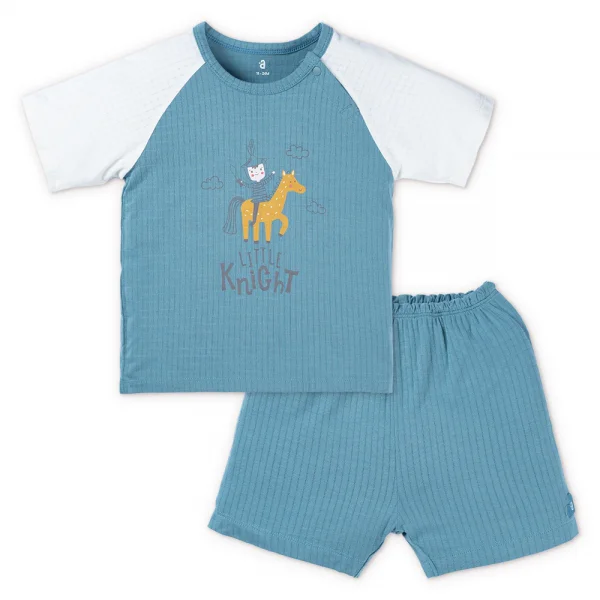 Bộ tính năng ngắn Chống muỗi, HT Hiệp Sĩ Animo VĐ523006 (3-24M,Xanh lá)