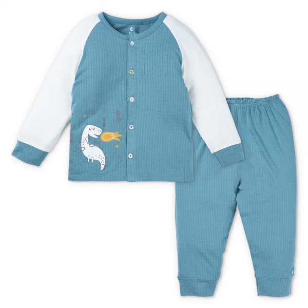 Bộ tính năng dài Chống muỗi, HT Hiệp Sĩ Animo VĐ523015 (0-24M,Xanh lá)