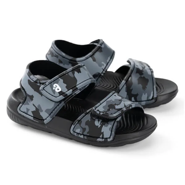 Sandal bé trai Animo A2311_JK001 (19-23,Xám-đen)